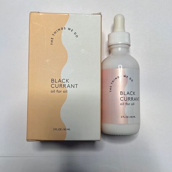 The Things We Do Black Currant Oil - Picture 1 of 1